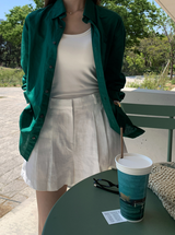 [Unisex] レオンプレミアムリネンシャツ / 12 colors