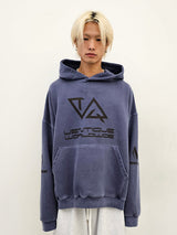 VENTIQUE Graphic Logo hoodie 2colors
