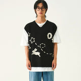 [UNISEX]Star OF Knit Vest