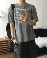 オルタヘンリーワッフルショートスリーブTシャツ