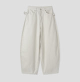 Porty Studded Belted Balloon Pants