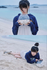 HOOD BOLERO (NAVY)