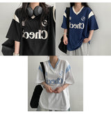 ジェダイカラーリングVネック半袖Tシャツ