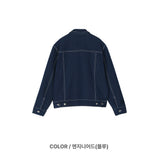 ステッチデニムジャケット 3COLOR