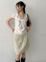 Tutti V-neck Layered Blouse