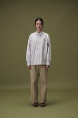  Classic stripe shirts (Brown)