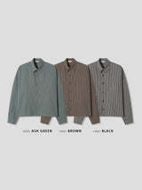 Layered Fall Cropped Check Shirt 3COLOR