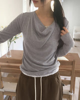 ヒトル レース オールインワン シャーリング ドレス Tシャツ