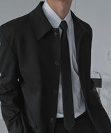 ASCLO Leather One Touch Tie (2color)