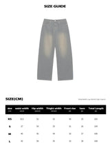 BTB : ウェーブウォッシングジーンズ [YELLOW MINUIT CORE] [UNISEX]