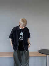 two way Nylon Zipper Shirt 3C