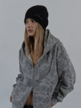 ANGORA LOGO BEANIE / BLACK