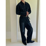 [PREMIUM][SET UP가능] Saints western denim shirts(2color)