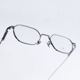 Knouun Square titanium glasses CODE. 102. A Dark Gray