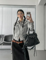 Epic multi-pattern slim shirt