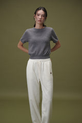 Camel round half knit (Grey)