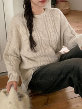 #MR Twist Loose Wool Knit (4color)