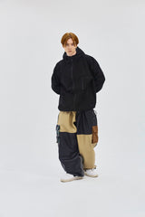METAL LOGO WAPPEN VENTILATION WIDE CARGO TRACK PANTS