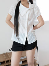 BRAID TIE SKIRT & TOP (BLACK)