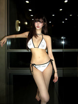 Devil cat bikini