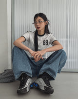 88ラインクロップショートスリーブ