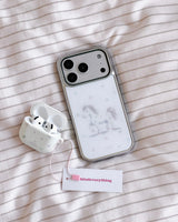 BABY PINK STAR AIRPODS CASE