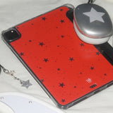 [MADE] starry night iPad case (red)