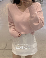 【MADE】Vネックベーシックニット