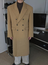 [Premium] ASCLO Wool 70% Double Chester Coat (3color)