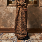 PVO HOTFIX PANTS-LEOPARD