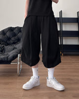 Flow sweat bermuda trousers