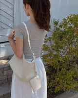 twill pouch shoulder bag