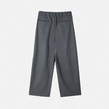 Benza Deep Pintuck Wide Slacks
