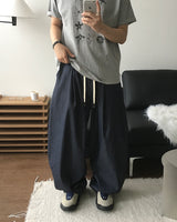 ドロップカーブドデニムパンツ
