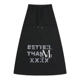 BETTER THAN X SET-UP BANDING LONG SKIRT