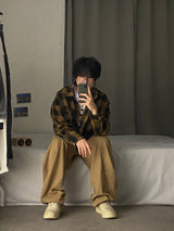 クローンチェックシャツ　５色