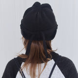 [FANCY X DUSTY] F.D.C イヤーラップビーニー (BLACK) F25NM1009