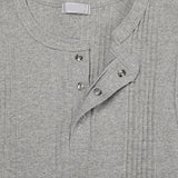 No.1311 snap henryneck sleeveless (3color)