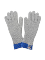 color block glove [grey]