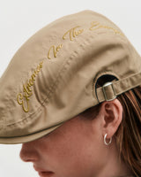 [Pre-Order Now | 3/21 Shipping] Embroidered Hunting Cap _ KHAKI