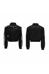 Striped Retro Track Jacket