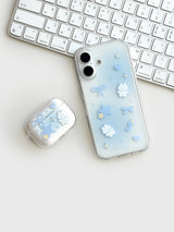 [Gel-hard] スターキャットスマホケース (Blue) (only case)