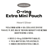 Extra Mini Pouch_ Silver Heart