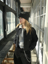 Labo High Neck Hooded Zip-Up (7c)