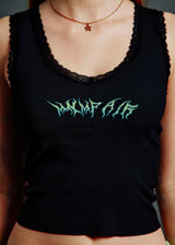 METAL LOGO TOP BLACK