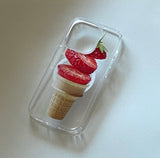 strawberry icecream