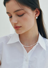 [925 silver] Un.silver.72 / ブールネックレス (シルバー)