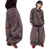 ピグメントシームバルーンワイドパンツ