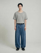 26SS★ Boy Crop U-Neck Short Sleeve T-Shirt