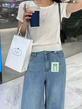 Stay 536 Linen Wide Denim / 1 color
